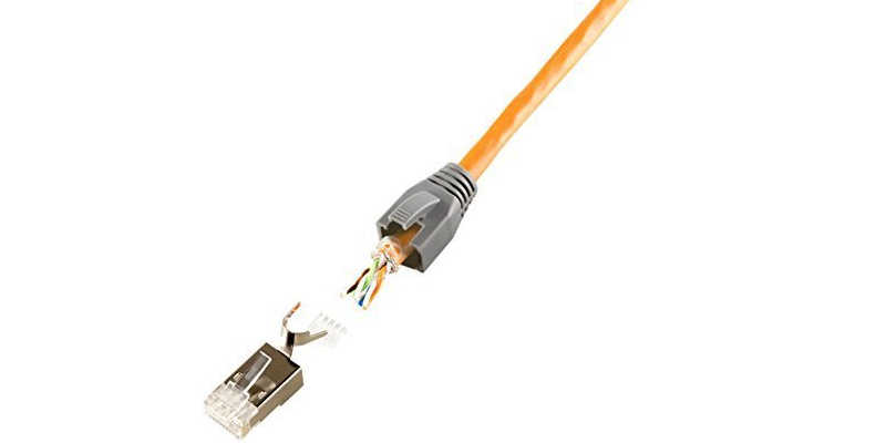 El montaje de un conector rj45 a un cable UTP requiere saber el orden de los cables